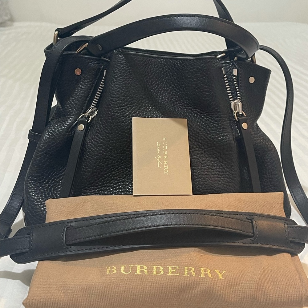 Burberry Maidstone Small Leather Bag